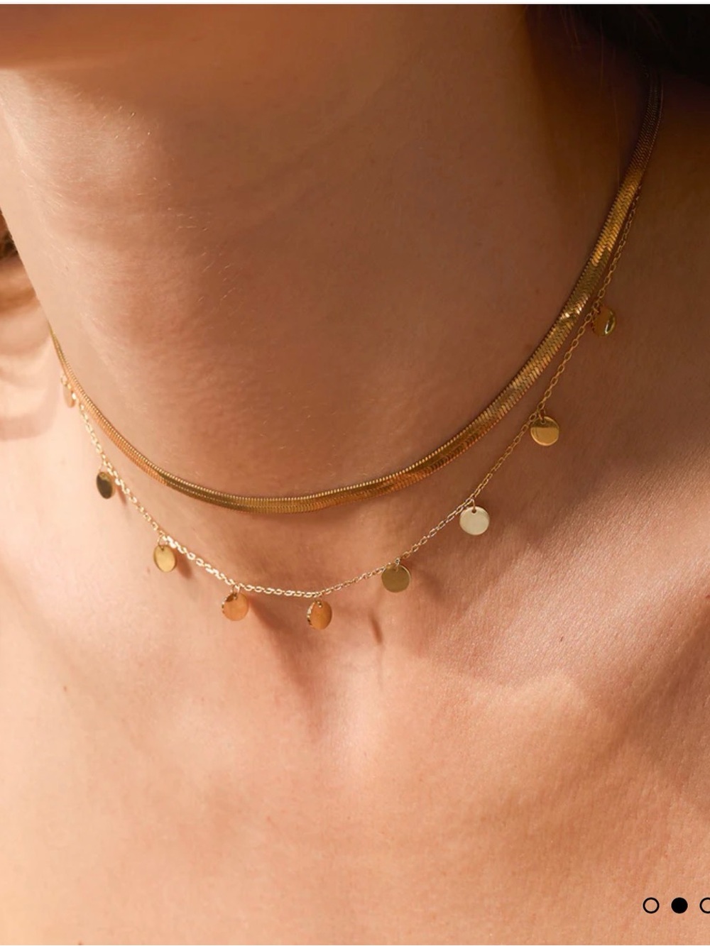 ZAG bijoux confettis necklace - French boutique